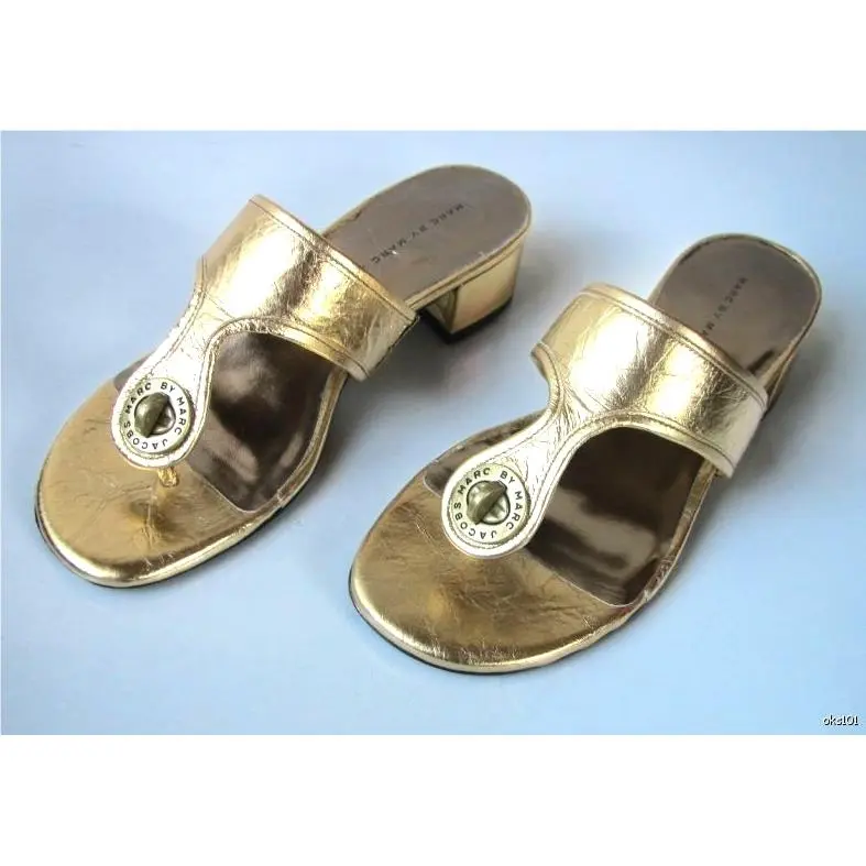 Marc Jacobs shoes - Thong - Thong - Gold 1