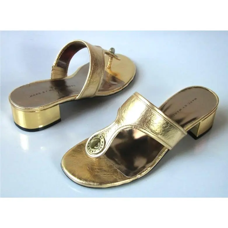 Marc Jacobs shoes - Thong - Thong - Gold 5