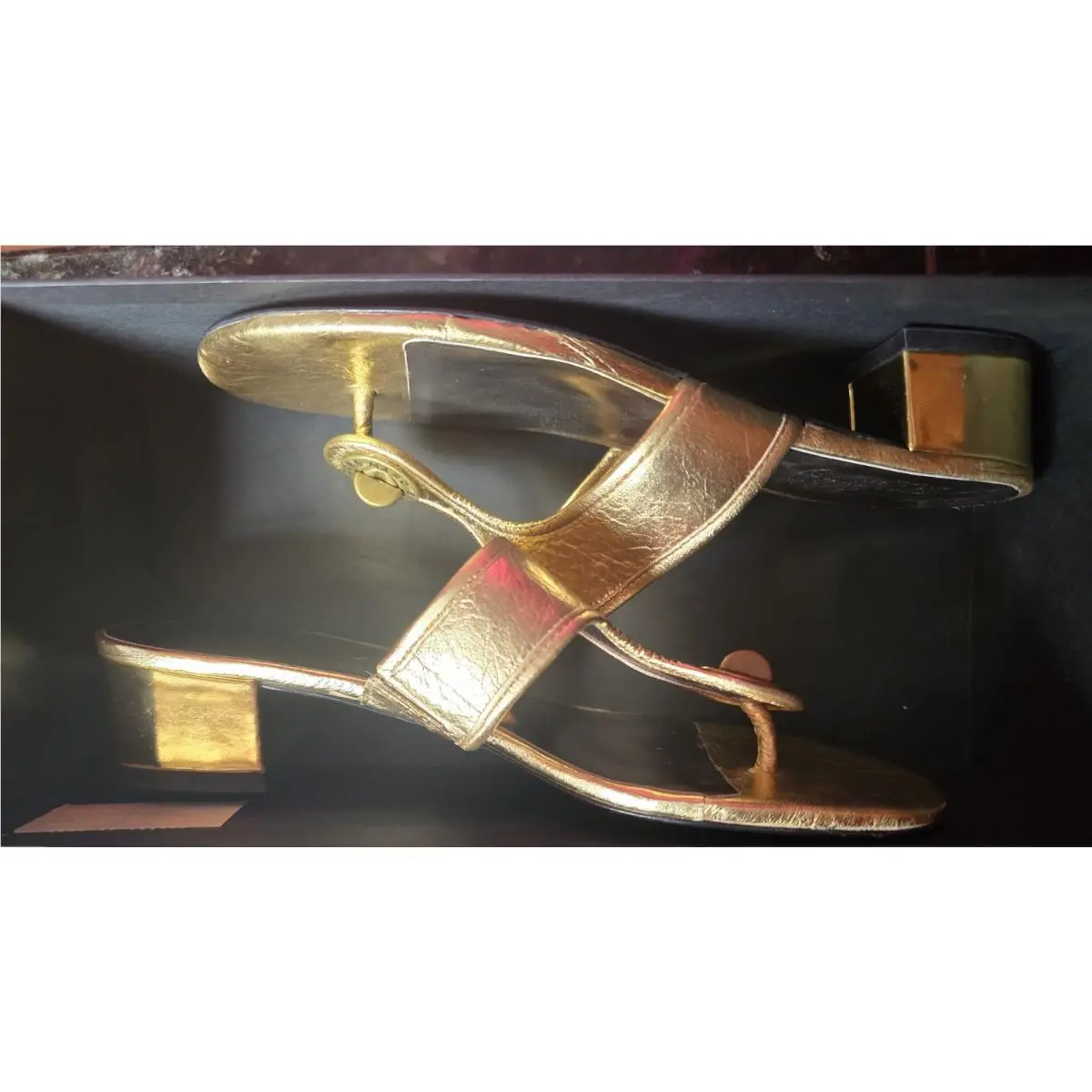 Marc Jacobs shoes - Thong - Thong - Gold 3