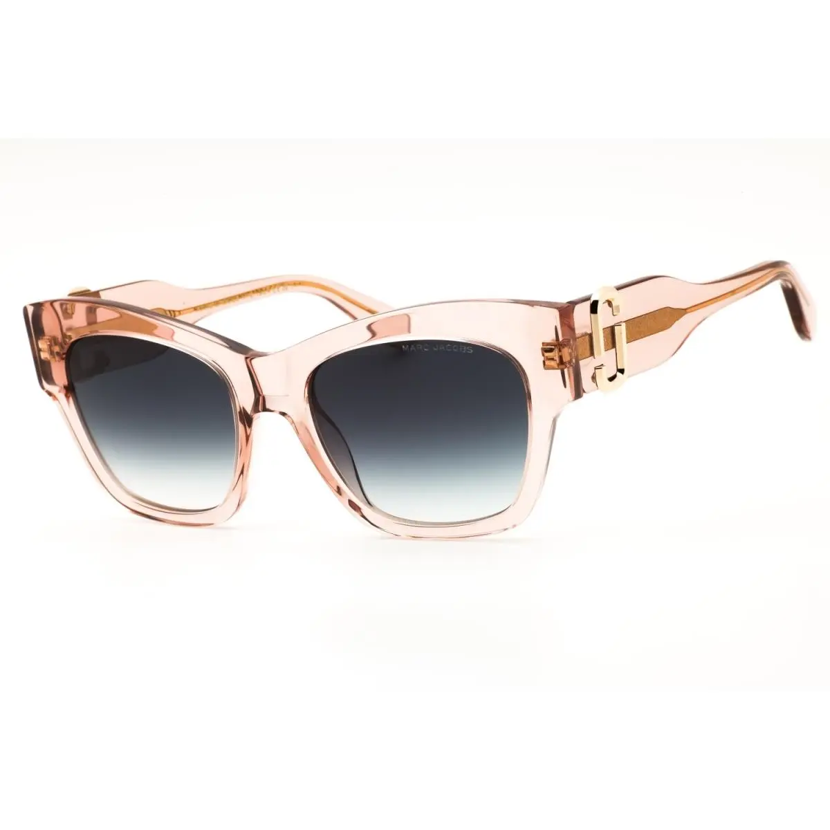 Marc 762 S Fwm 9O Sunglasses Pink Frame Gray Lenses 54mm by Marc Jacobs