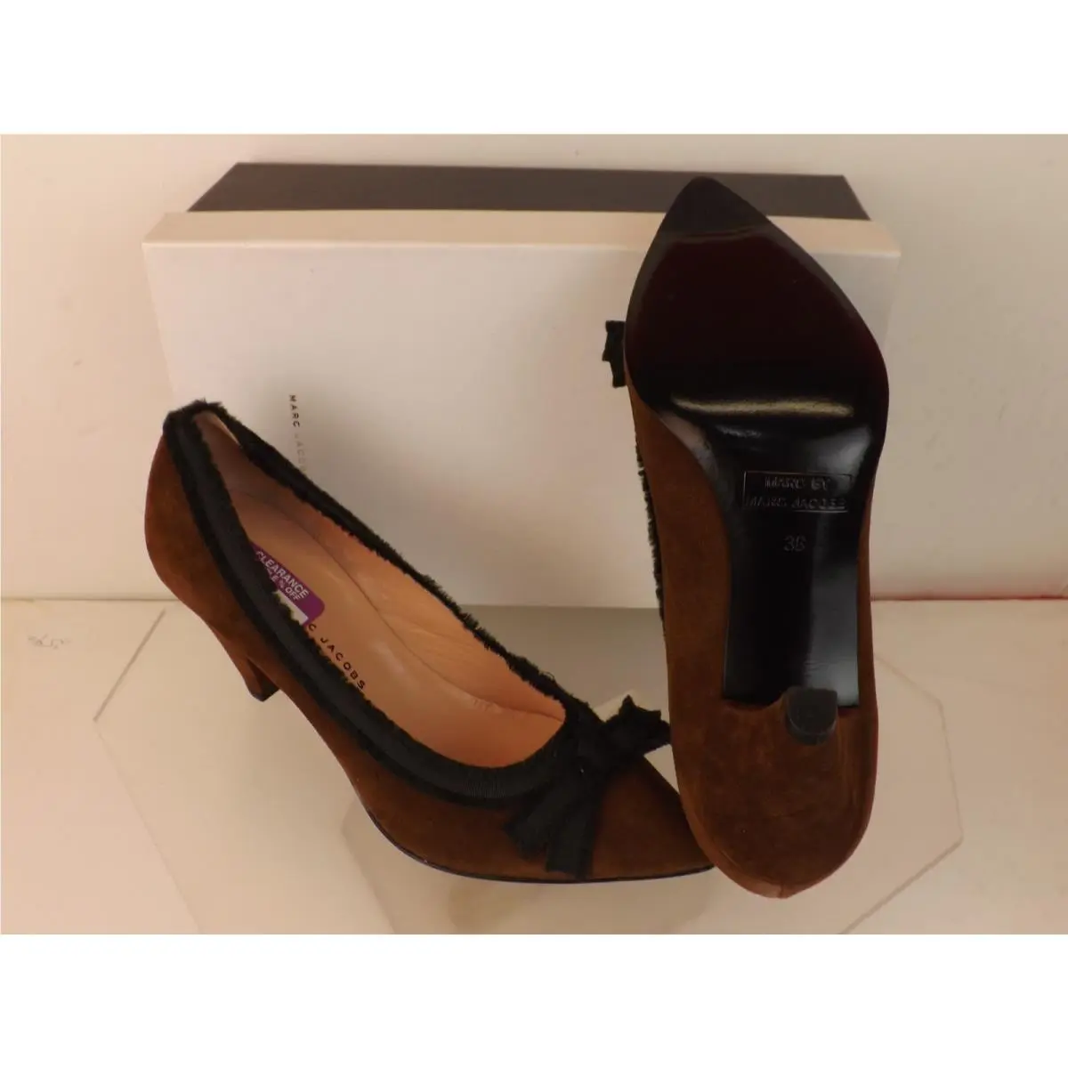 Marc Jacobs shoes - 674719 - 674719 - Dark Brown/Black (UPC: 404700638769) 2