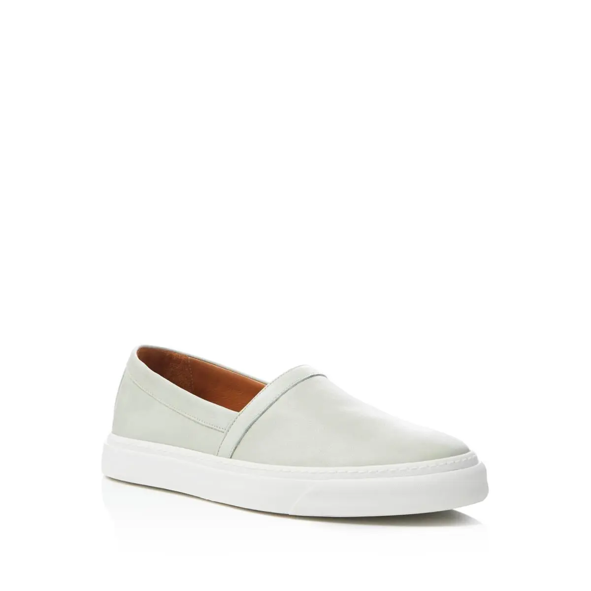 Mens Green Comfort Round Toe Platform Slip On Leather Sneakers 8 by Marc Jacobs