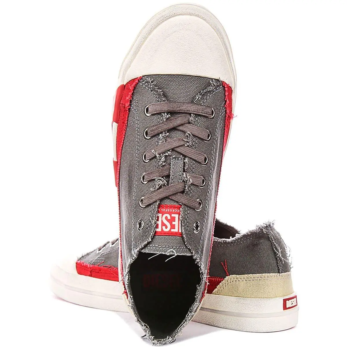 Diesel shoes - Grey Red 2