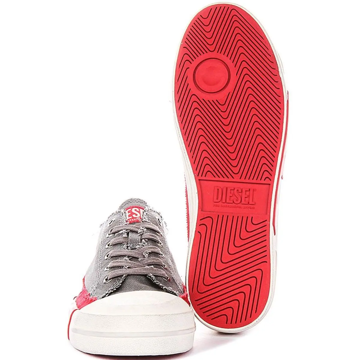 Diesel shoes - Grey Red 9
