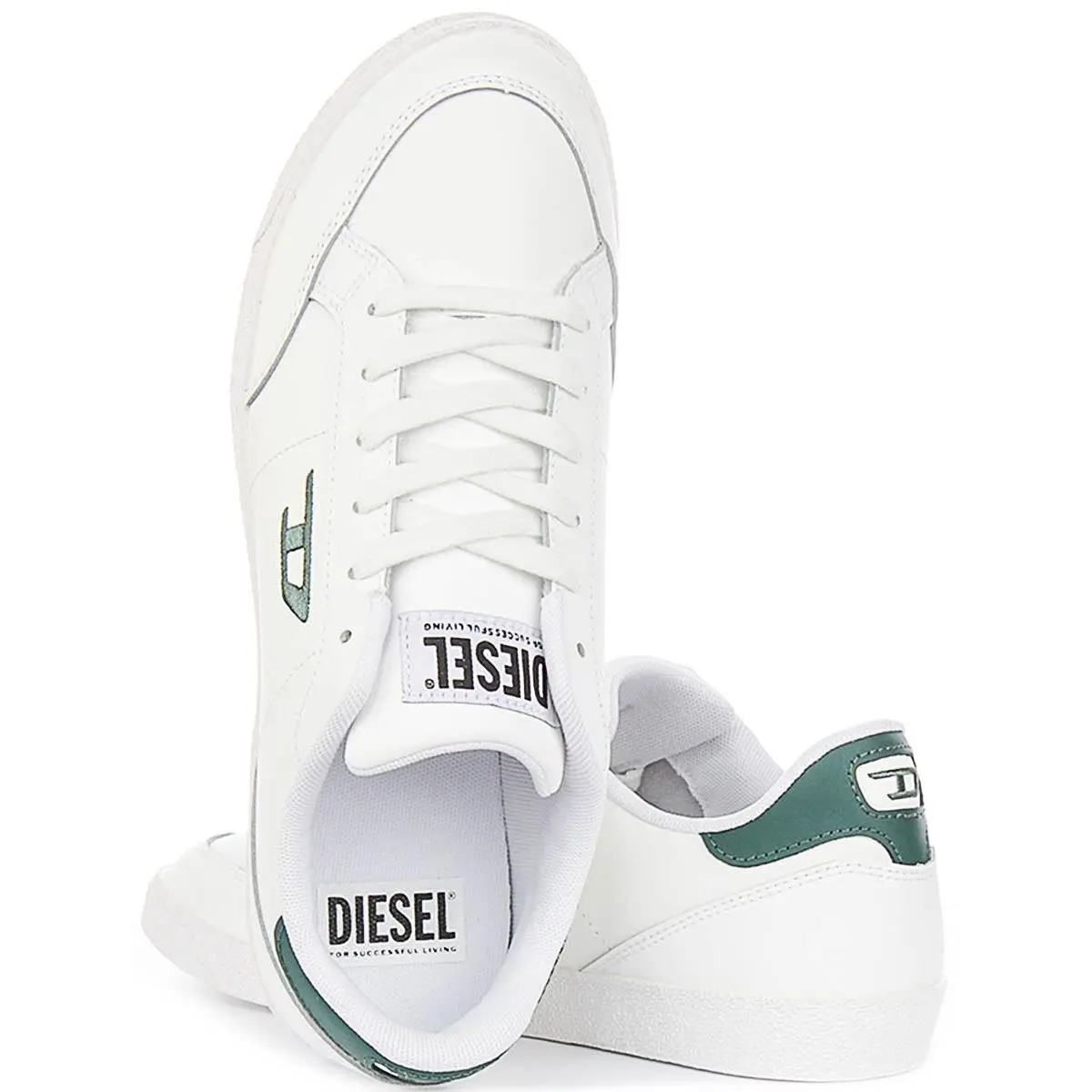 Diesel shoes - White Green 2