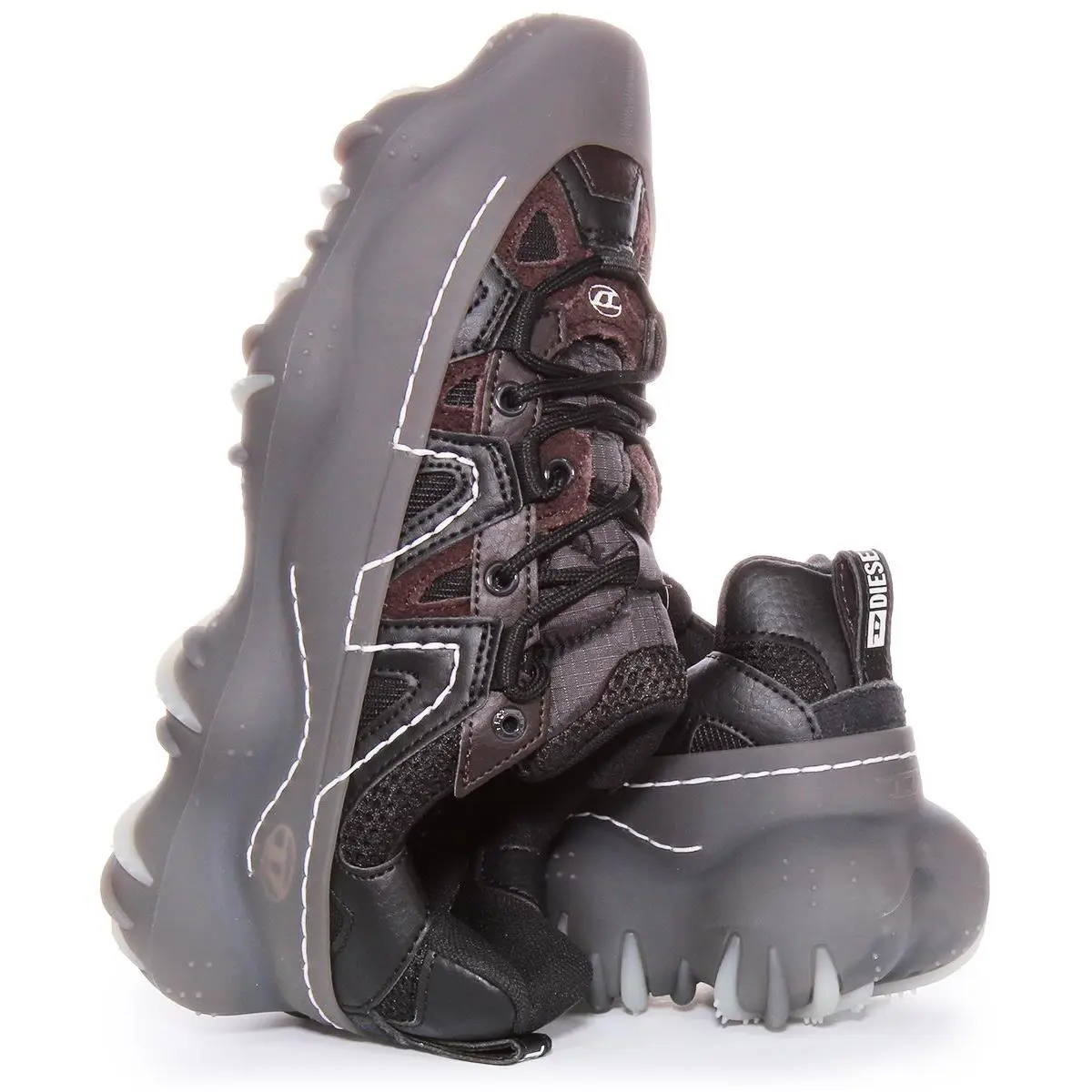 Diesel shoes - BLACK GREY 2