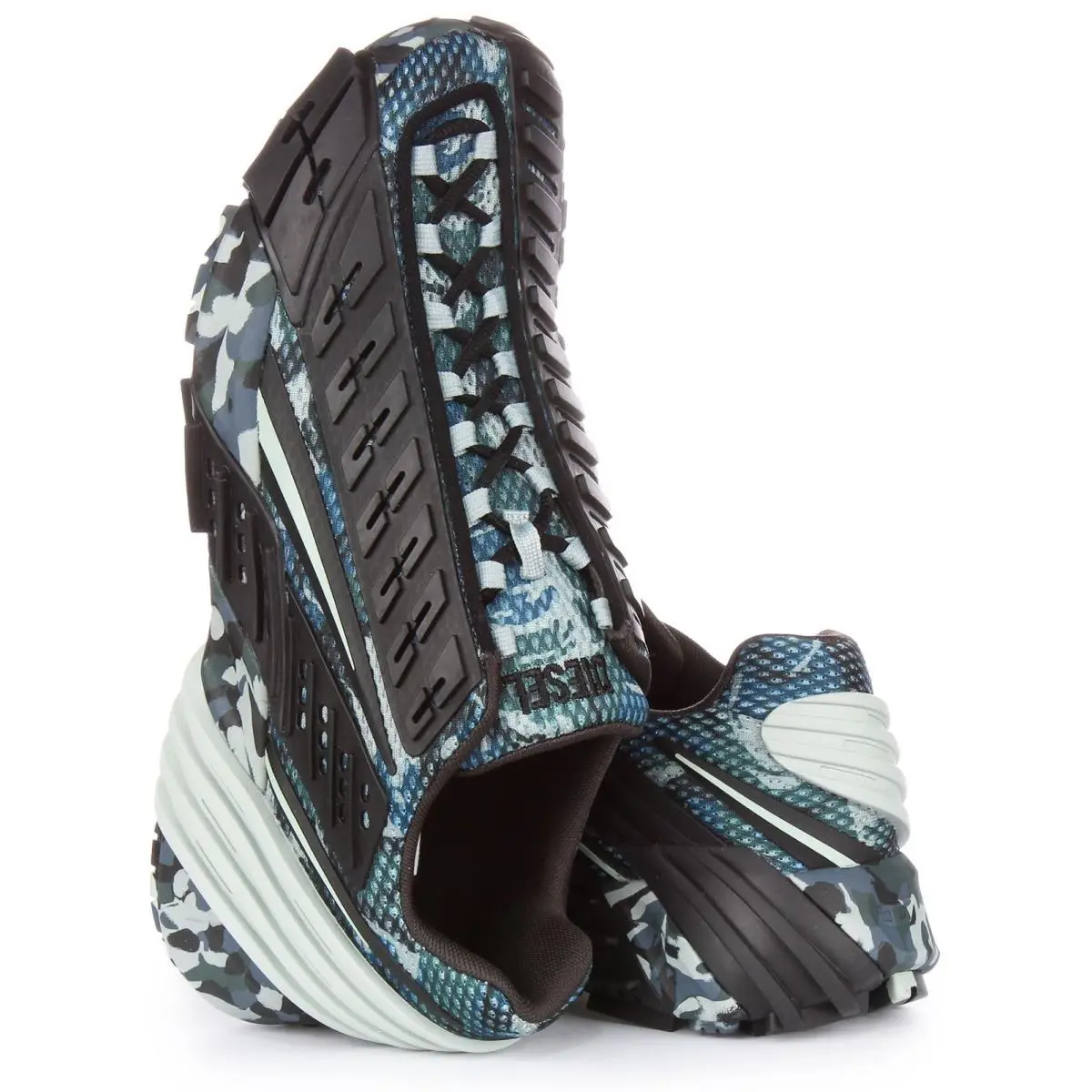 Diesel shoes - BLACK BLUE 2