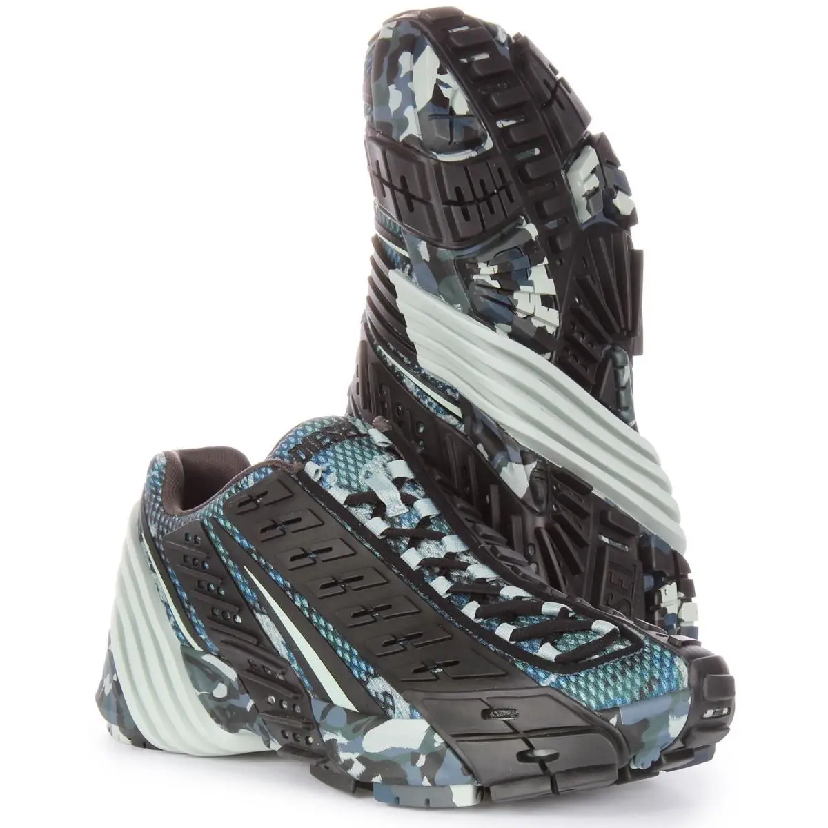 Diesel shoes - BLACK BLUE 3