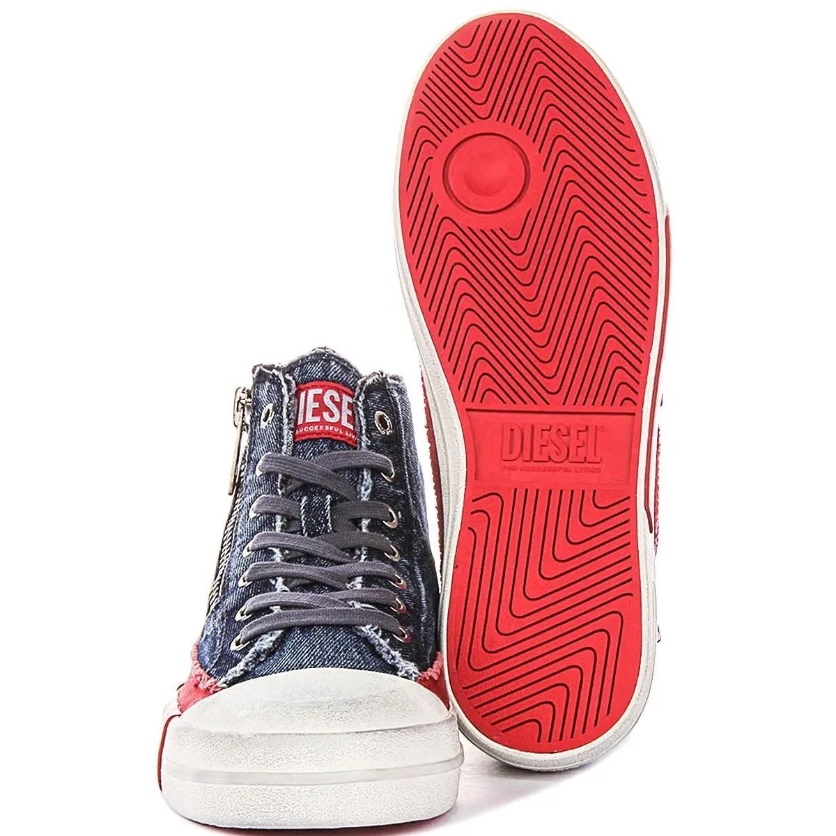 Diesel shoes - Navy White 3