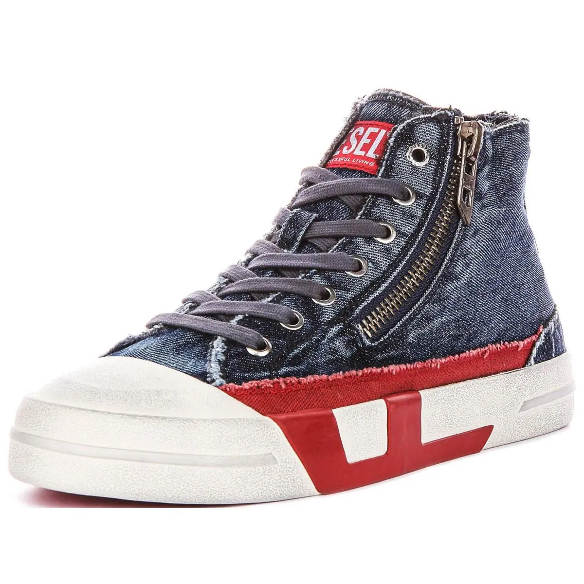 Diesel shoes - Navy White 4