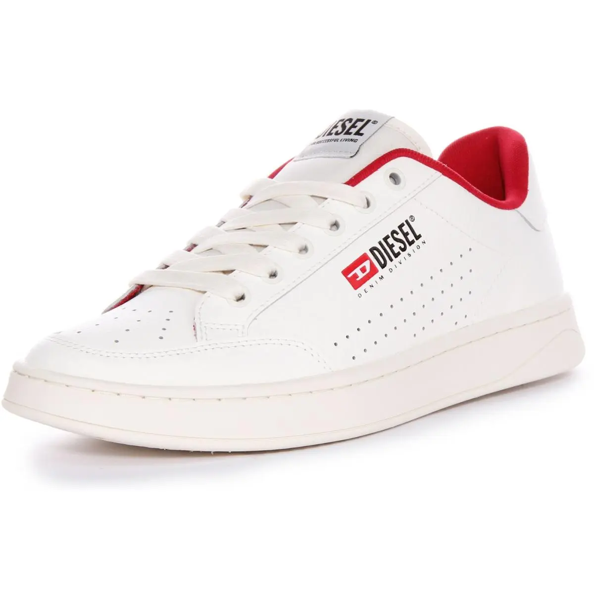 Diesel shoes - WHITE RED 4