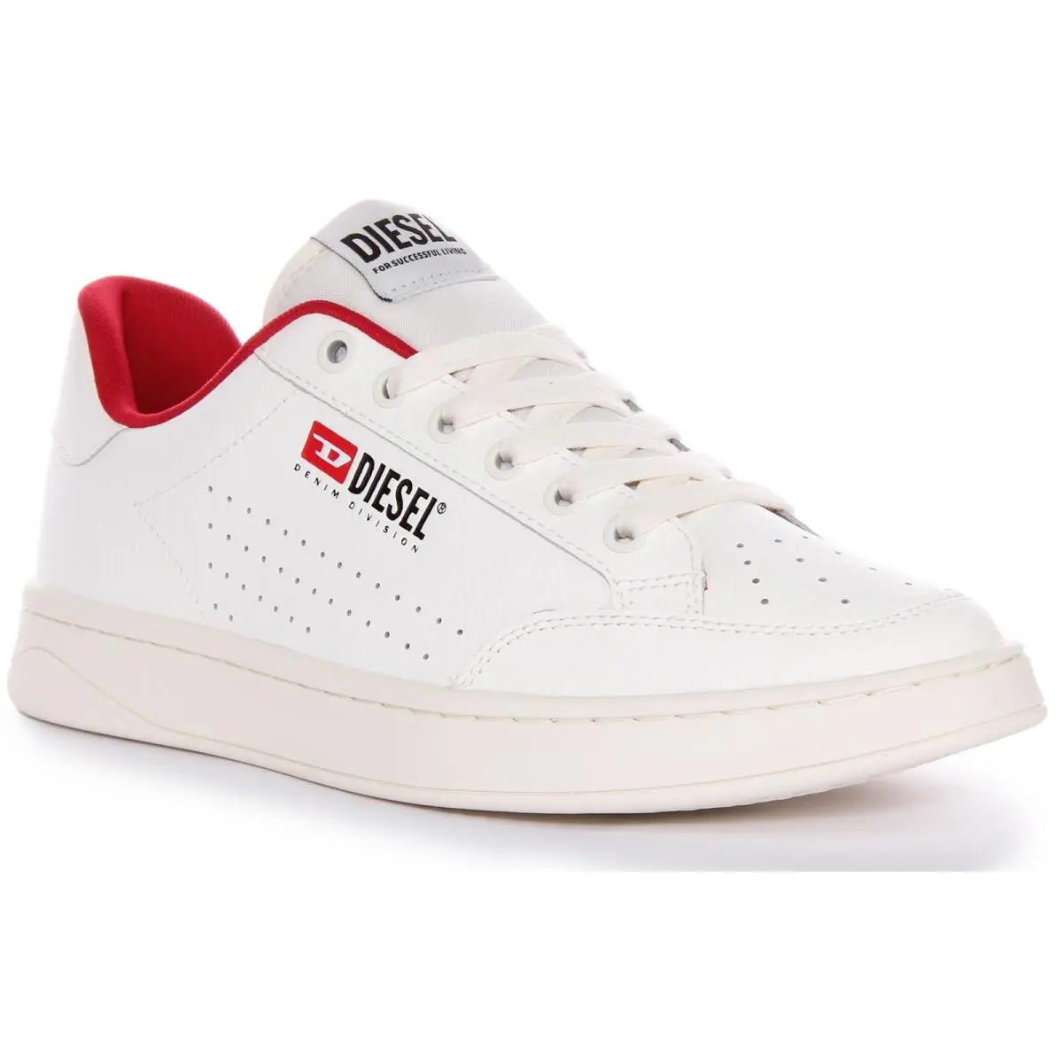 Diesel shoes - WHITE RED 5