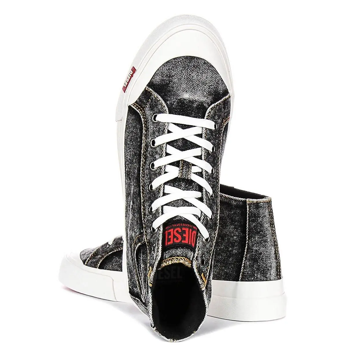 Diesel shoes - BLACK WHITE 8