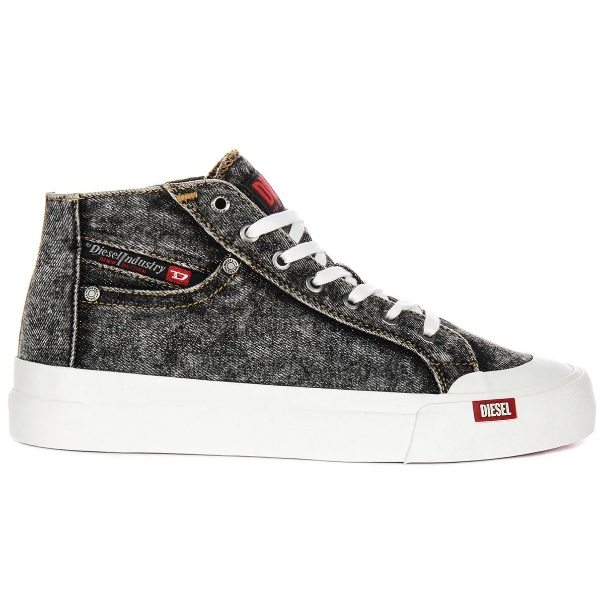 Diesel shoes - BLACK WHITE 6