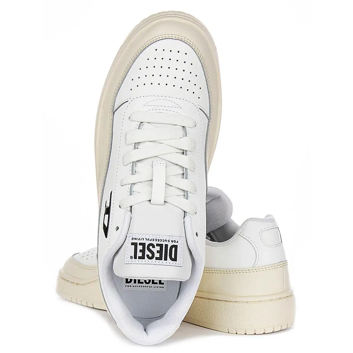 Diesel shoes - WHITE BLACK 2
