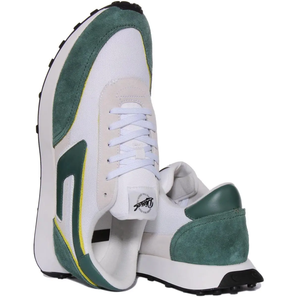 Diesel shoes - WHITE GREEN 8