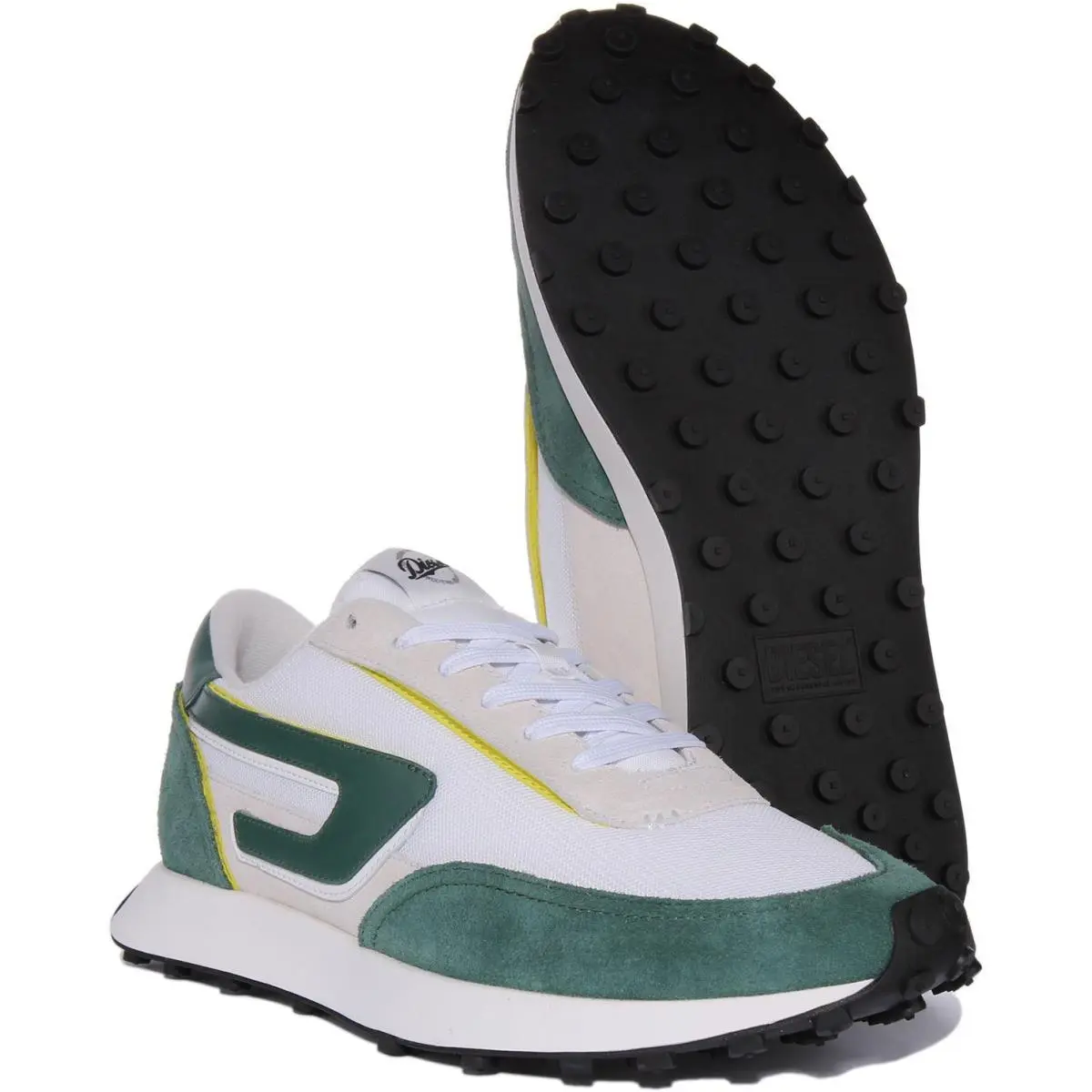 Diesel shoes - WHITE GREEN 9