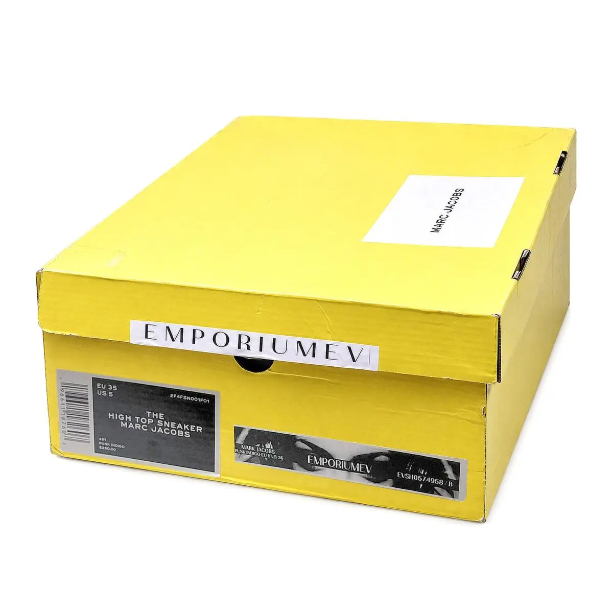 Marc Jacobs shoes - The Rip and Repair Denim High Top Sneaker - 2F4FSN001F01-491 - Blue 10