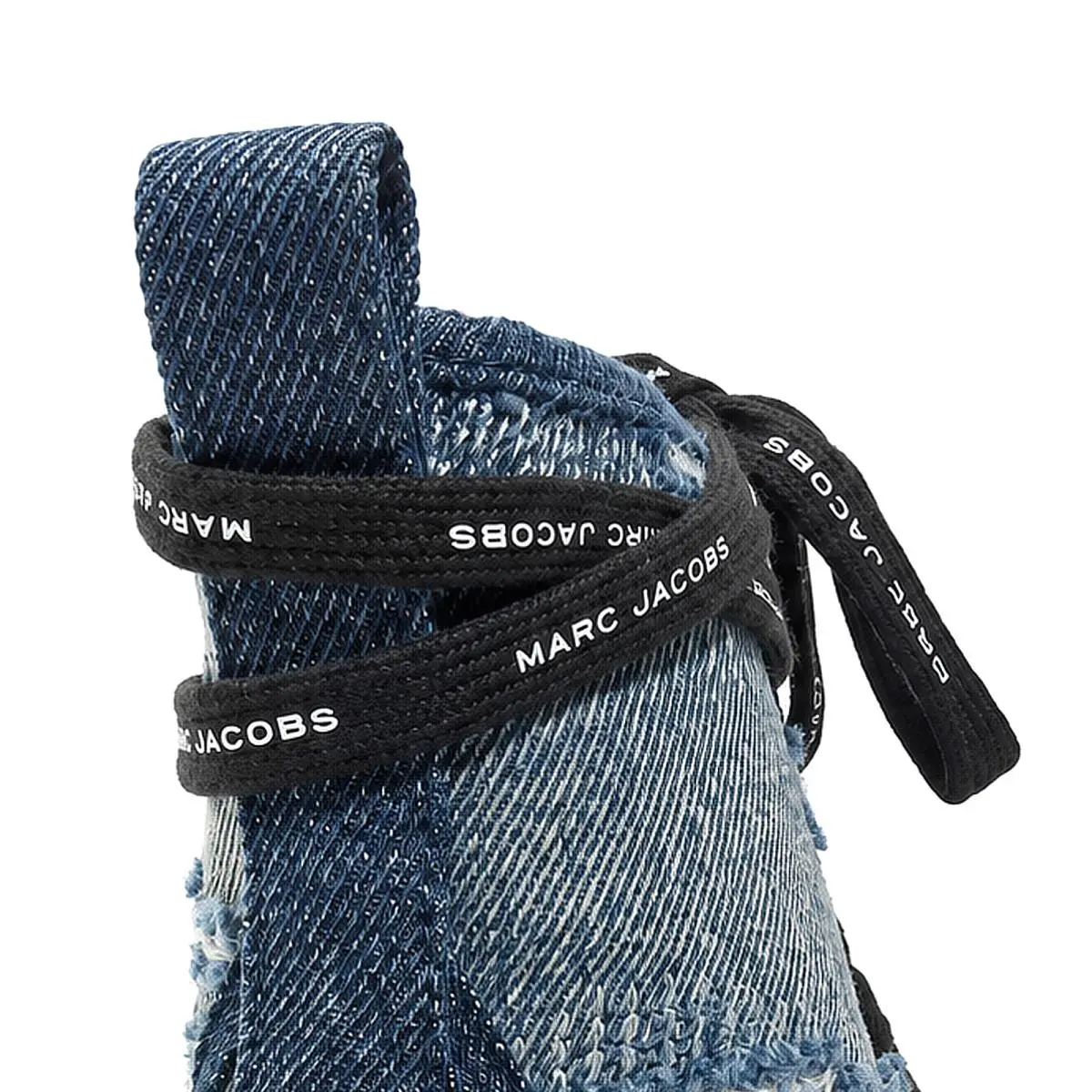 Marc Jacobs shoes - The Rip and Repair Denim High Top Sneaker - 2F4FSN001F01-491 - Blue 6