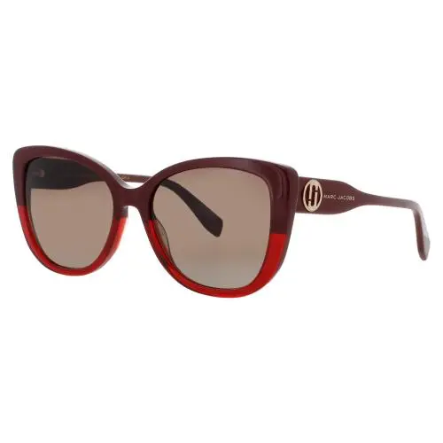 MARC-815/S-LHF/HA Sunglasses Sun Glasses Lhf 55mm Unisex Burgundy by Marc Jacobs