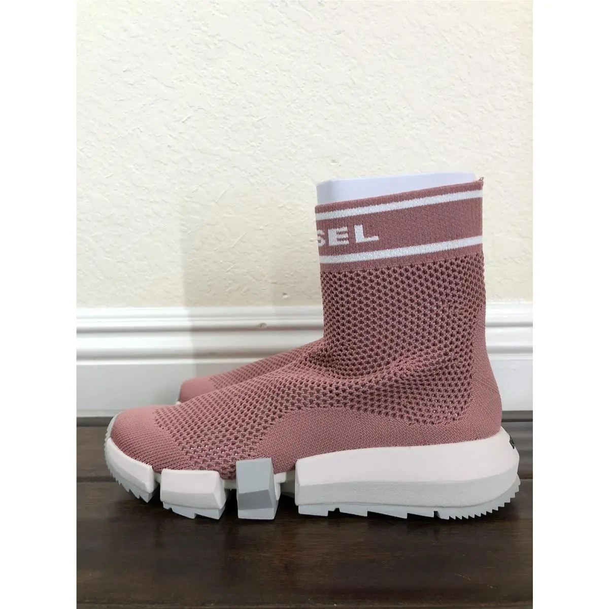 Diesel shoes - Diesel H-padola Net - Net - ROSE TAN 0