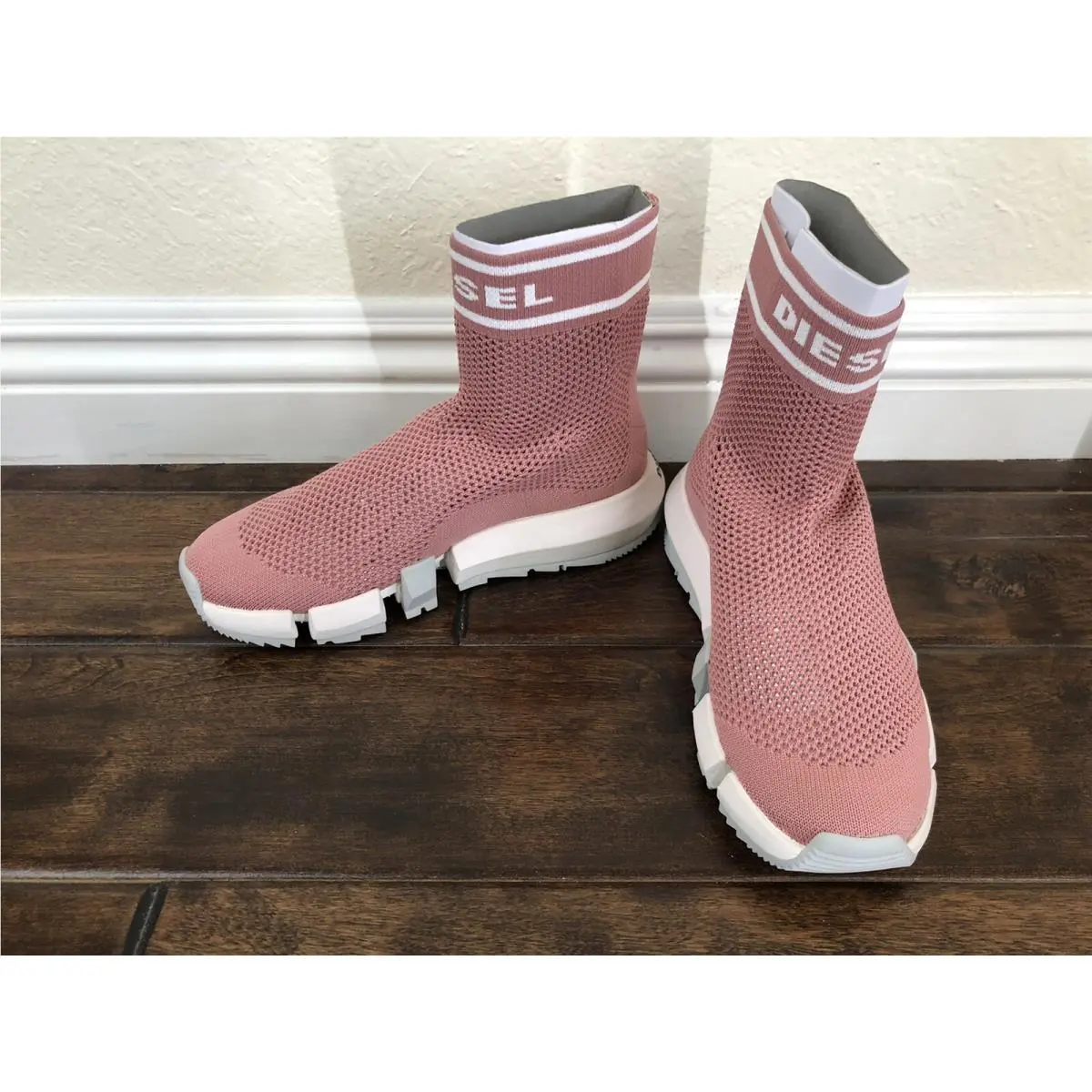 Diesel shoes - Diesel H-padola Net - Net - ROSE TAN 3