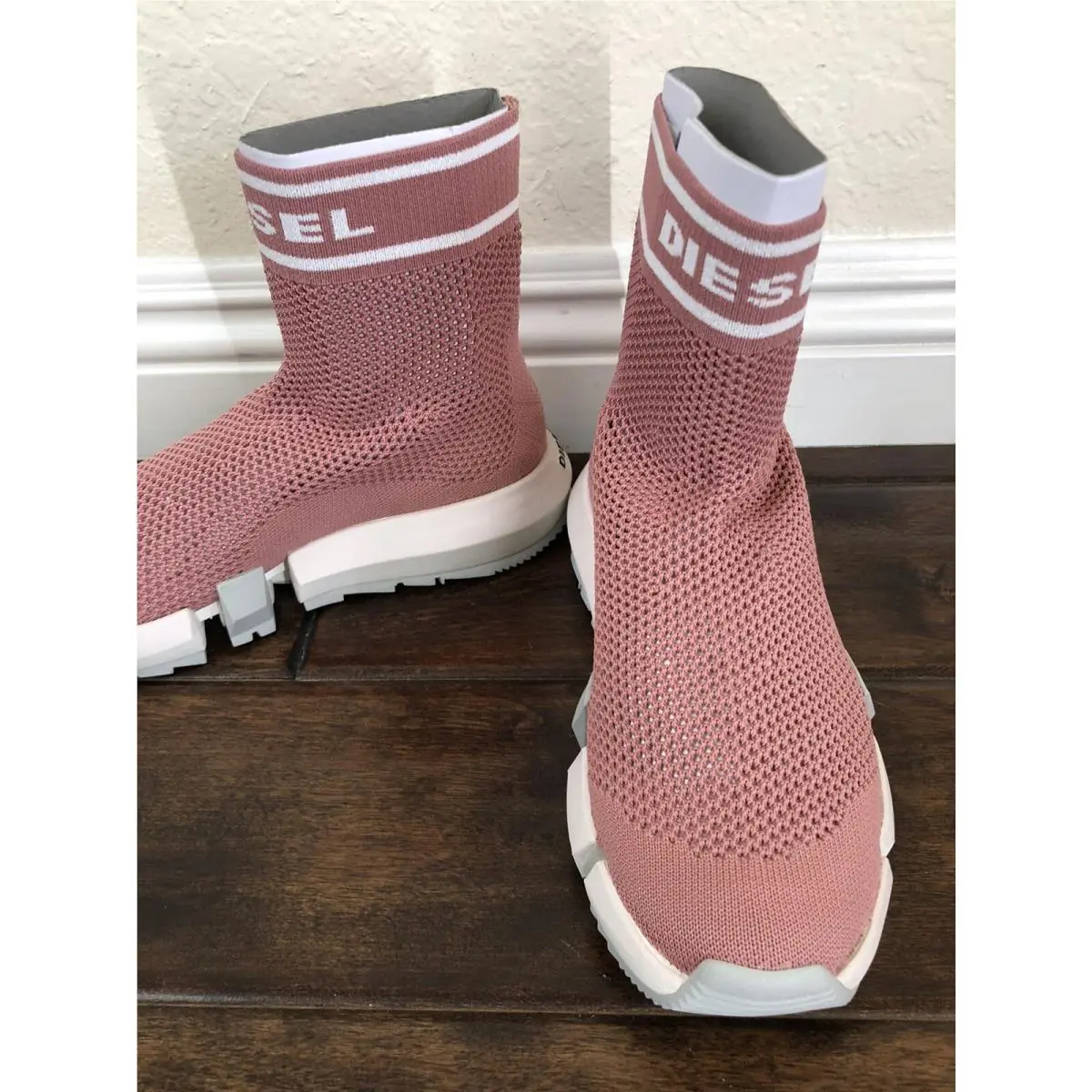 Diesel shoes - Diesel H-padola Net - Net - ROSE TAN 4