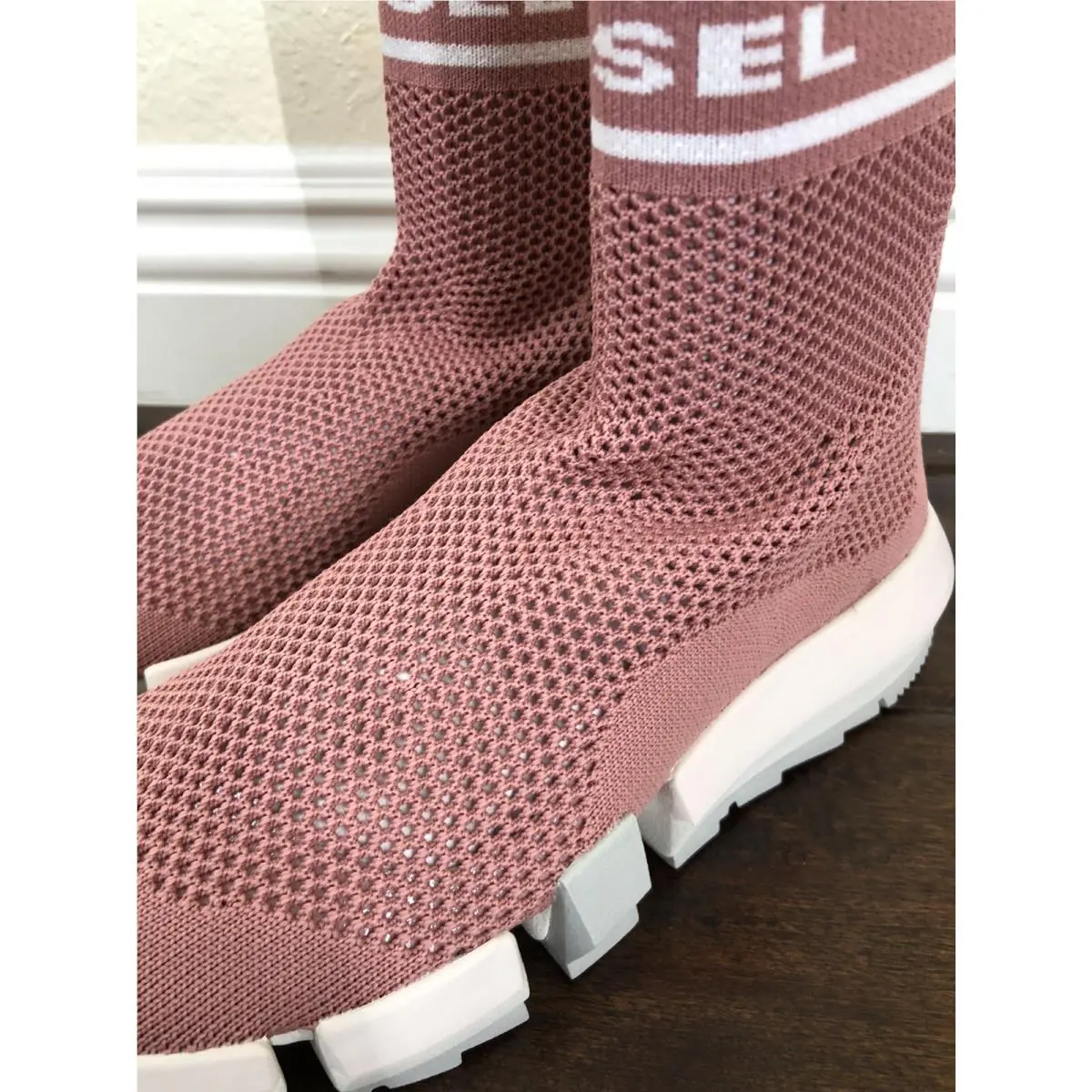Diesel shoes - Diesel H-padola Net - Net - ROSE TAN 6
