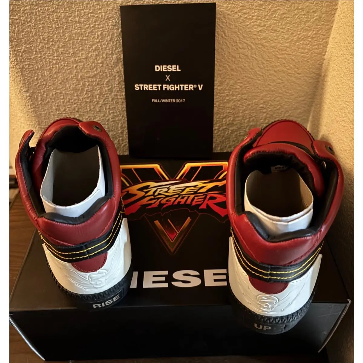 Diesel shoes - V is for Diesel - for - Red 3