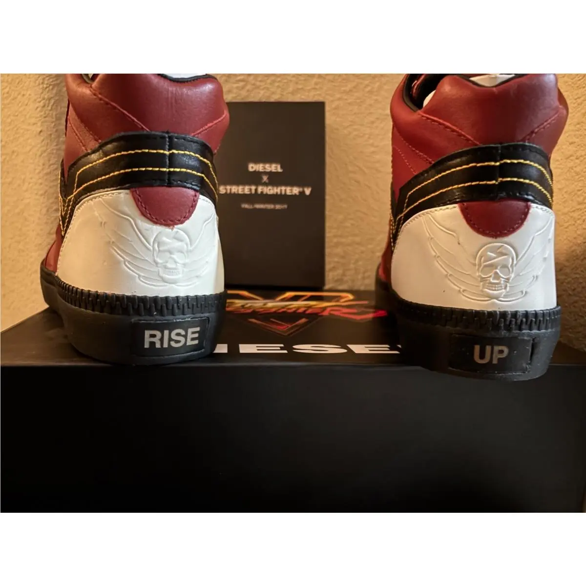 Diesel shoes - V is for Diesel - for - Red 4