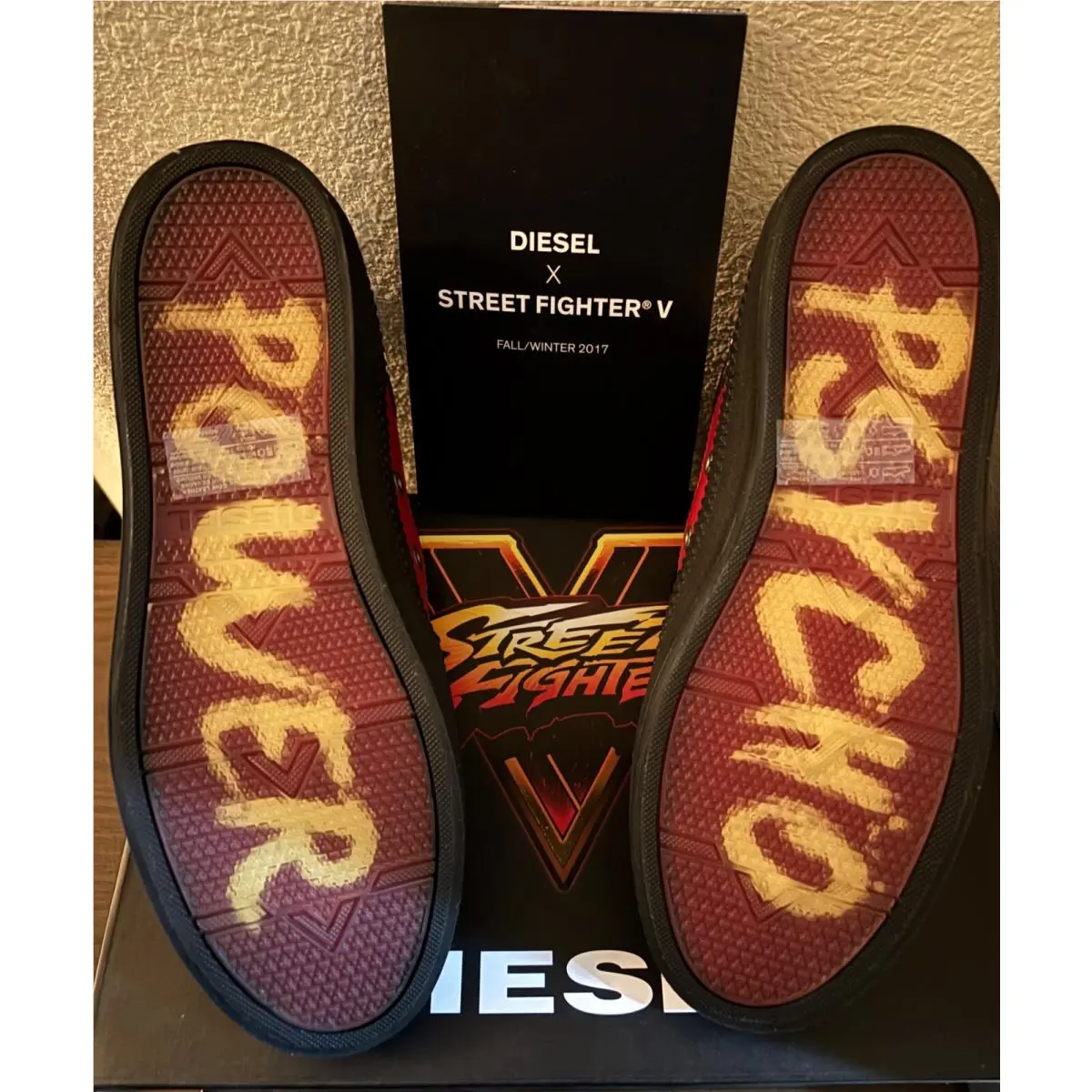 Diesel shoes - V is for Diesel - for - Red 7