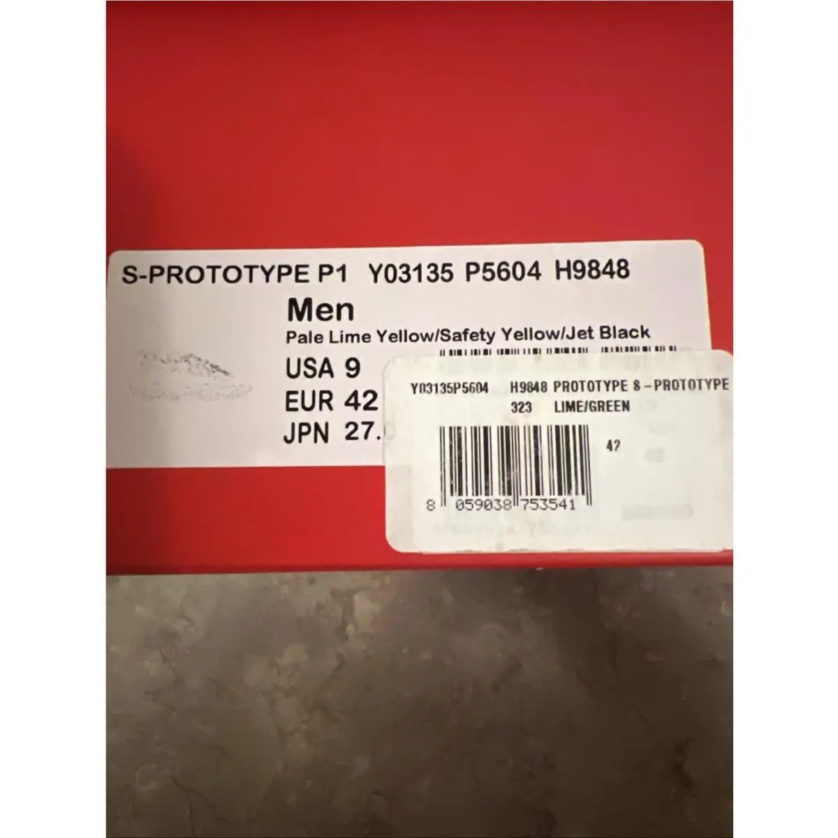 Diesel shoes - Diesel S-Prototype P1 - Y03135-P5604-H9848 - Yellow (UPC: 8059038753541) 8