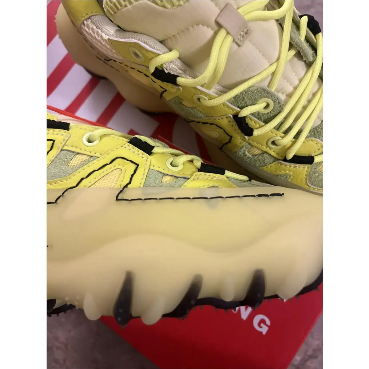 Diesel shoes - Diesel S-Prototype P1 - Y03135-P5604-H9848 - Yellow (UPC: 8059038753541) 6