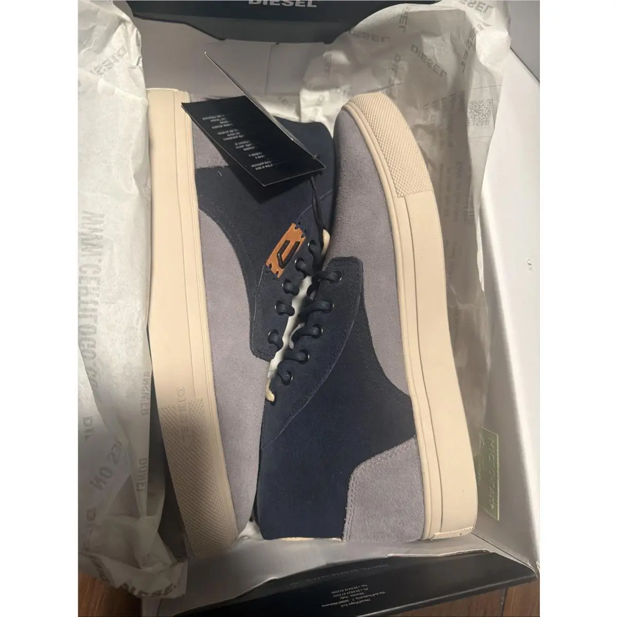 Diesel shoes - Diesel E-LAARCKEN - Gray 0