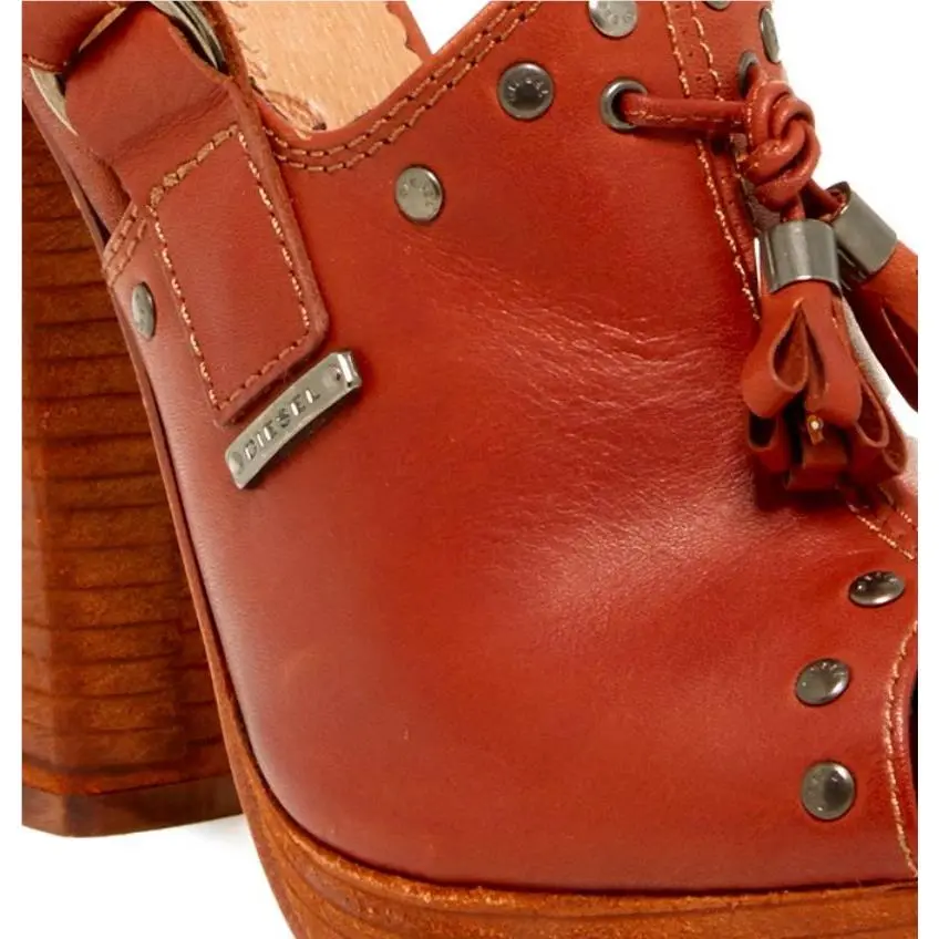 Diesel shoes - Cuir Desir D'Aly - Cuir Desir - Leather Brown 2