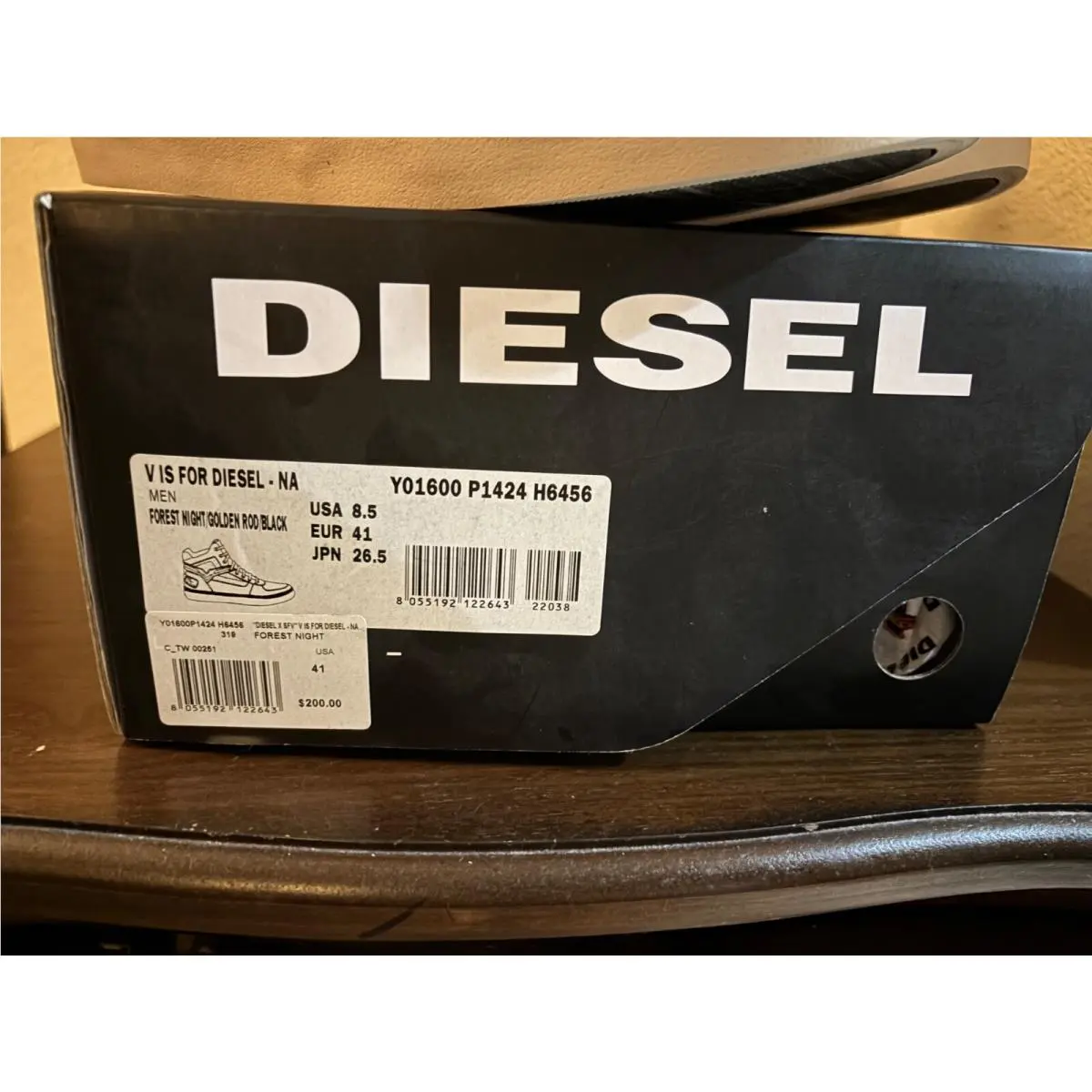 Diesel shoes - V is for Diesel - for - Green 8