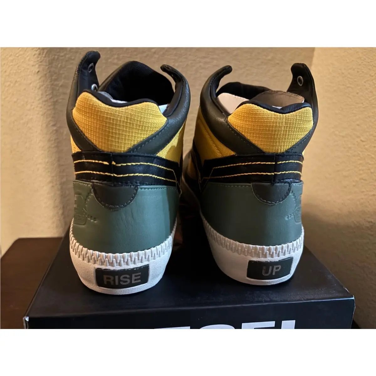 Diesel shoes - V is for Diesel - for - Green 4