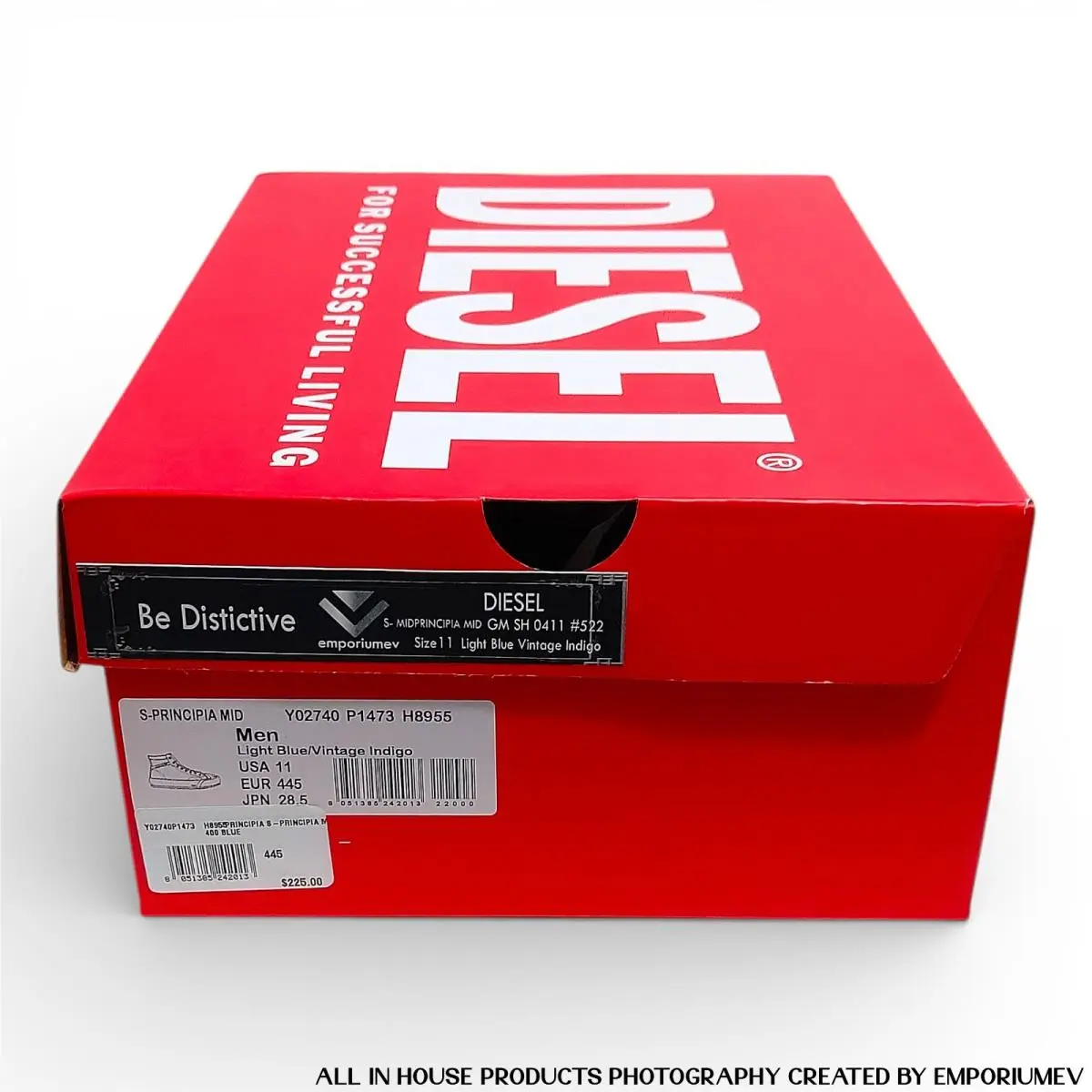Diesel shoes - S-Principia Mid - Mid - Y02740 P1473 H8955 - Light Blue (UPC: 8051385242013) 20