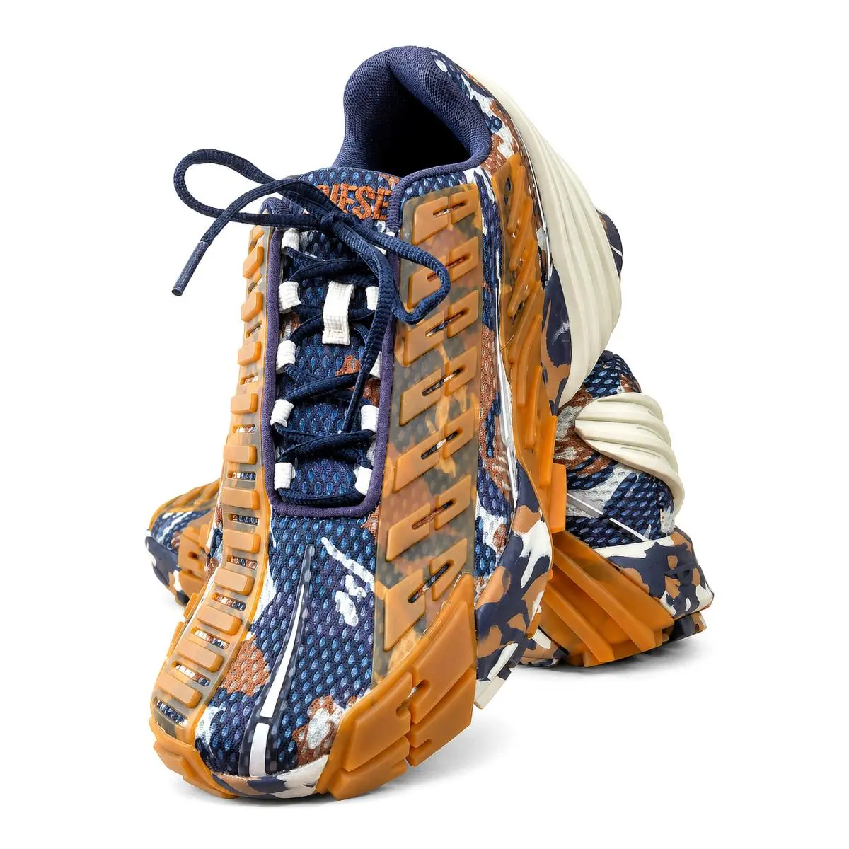 Diesel shoes - S-Prototype Low - Low - Y02876-P4802-H9306 - Blue / Brown / Cream / Multicolor 0