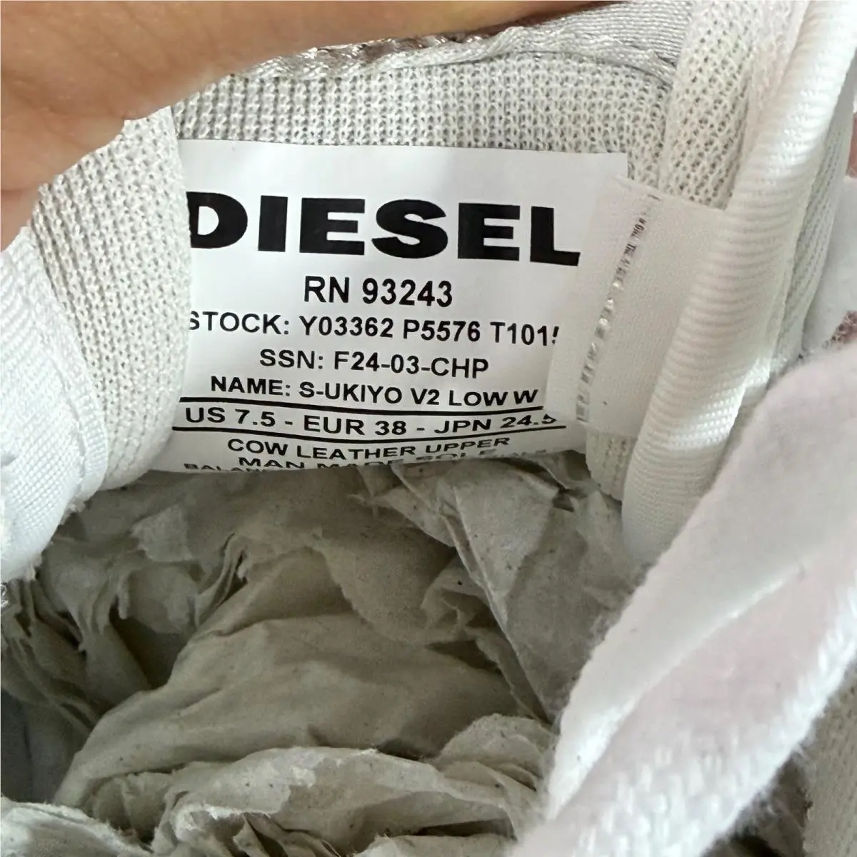 Diesel shoes - Ukiyo Low - Ukiyo Low - White 10