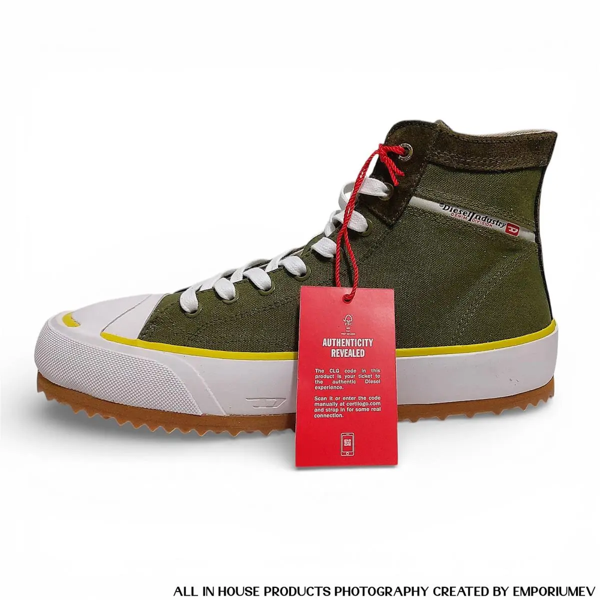 Diesel shoes - S-Principia Mid - Mid - Y02740 P4083 T7419 - Green 5