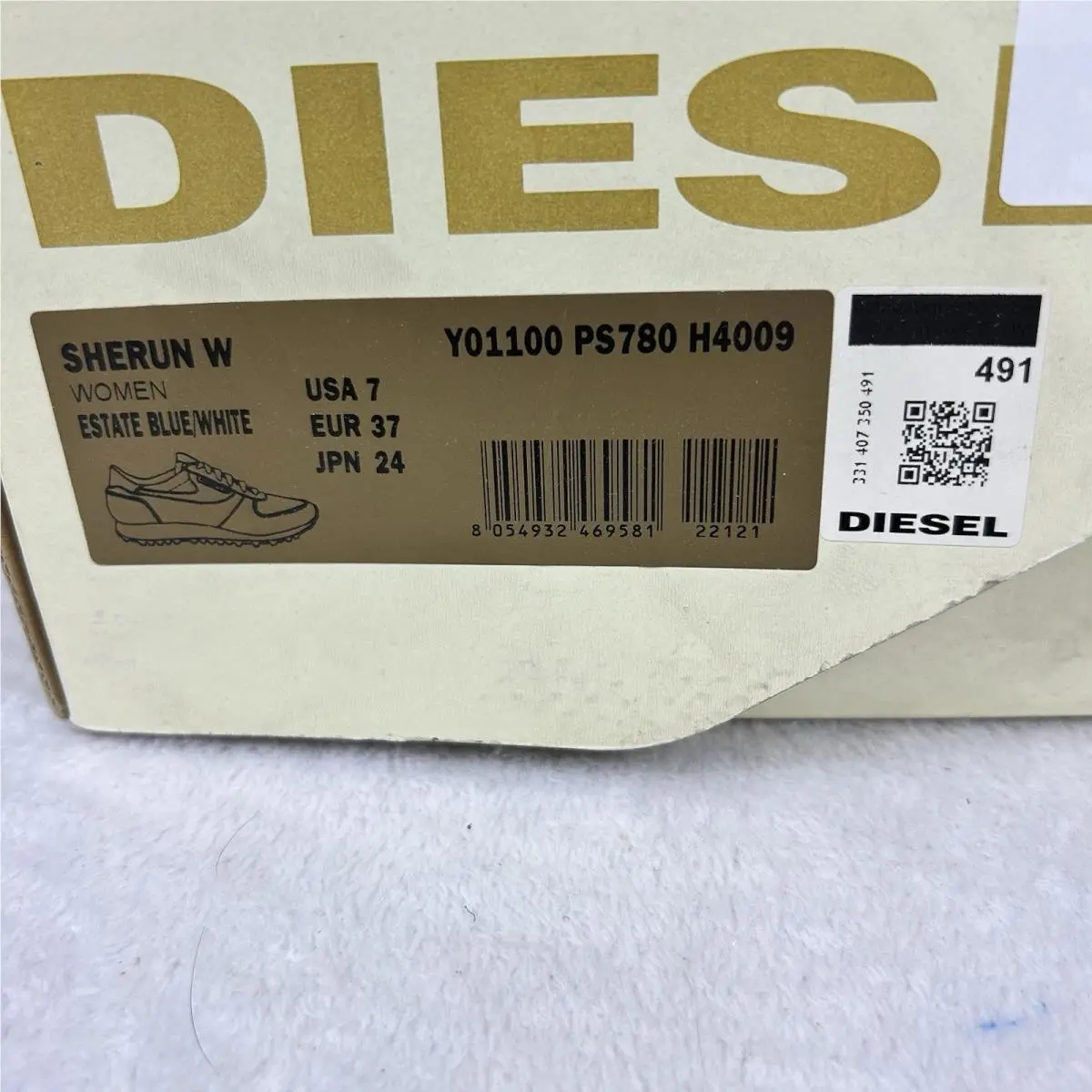 Diesel shoes - Sherun W - Sherun - Blue (UPC: 8054932469581) 12