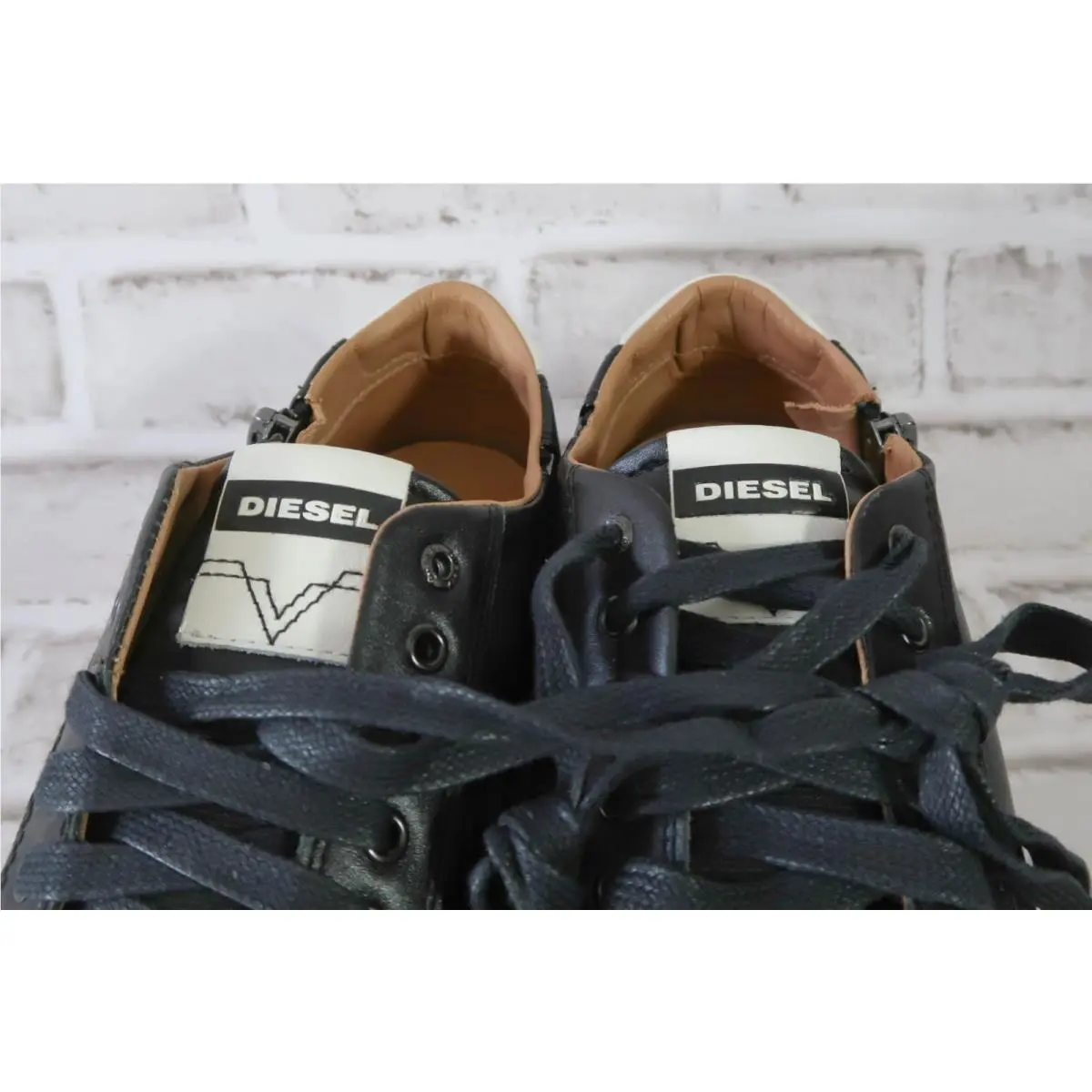 Diesel shoes - Zip-Turf S-Voyage Low - Low - Black / White 6