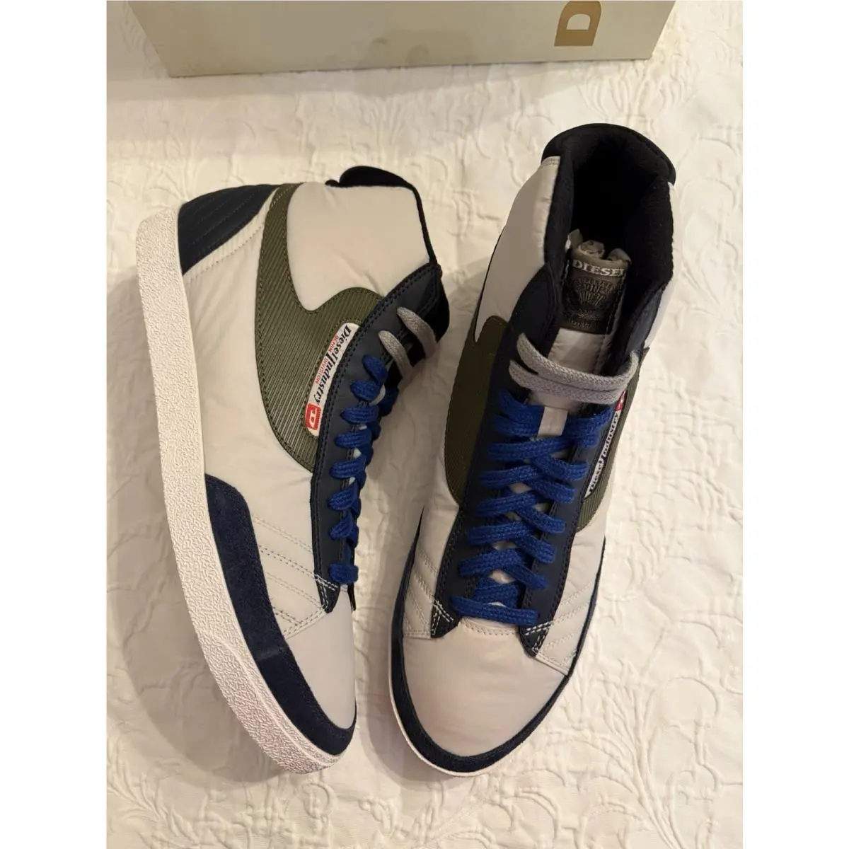 Diesel shoes - DIESEL 00YG02 DRAGON - DRAGON - Silver,enony,stone G 0
