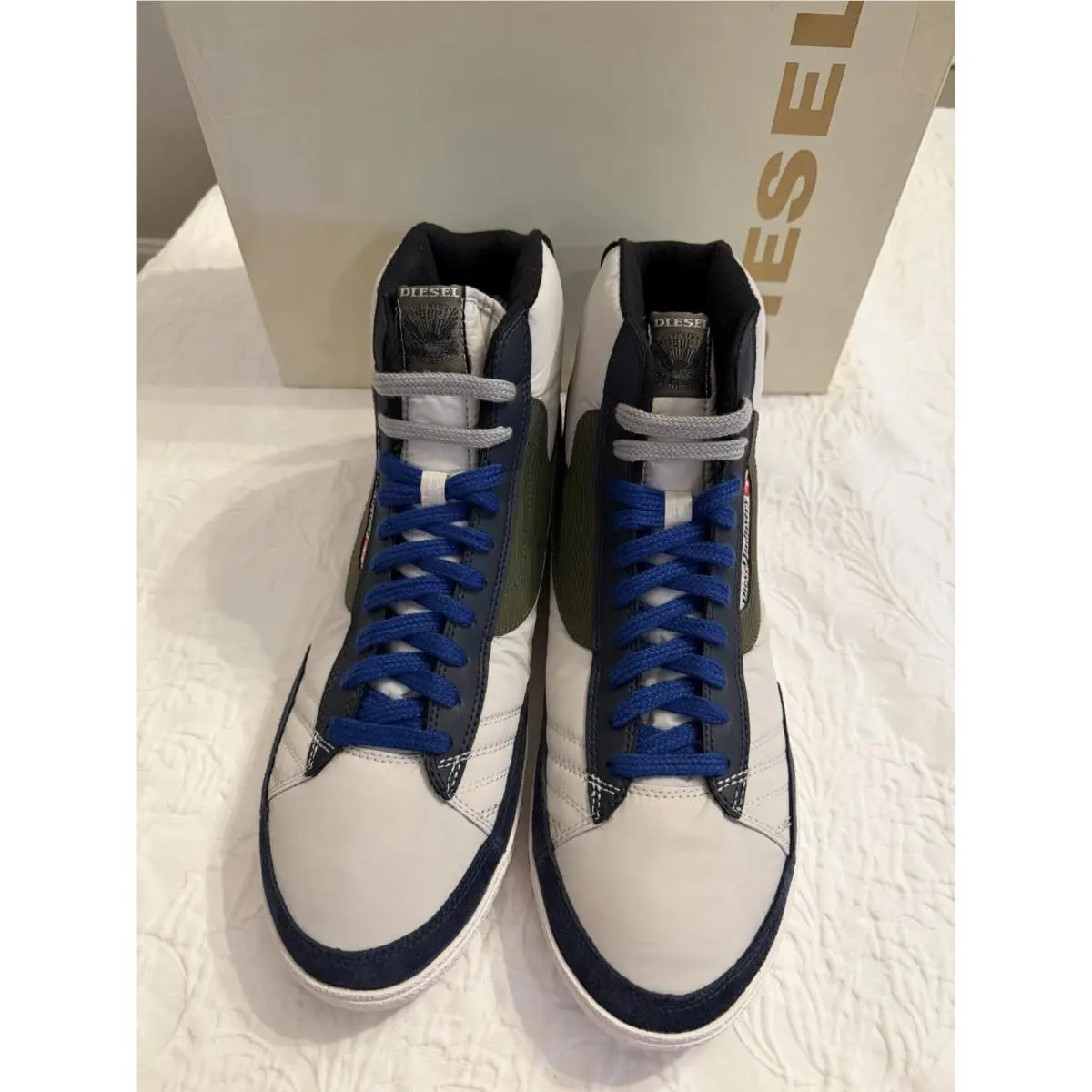 Diesel shoes - DIESEL 00YG02 DRAGON - DRAGON - Silver,enony,stone G 4