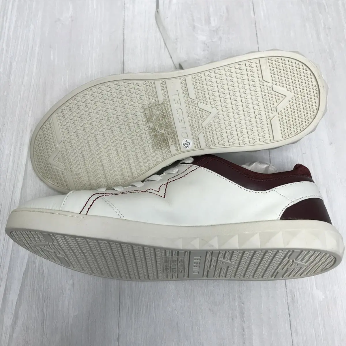 Diesel shoes - S-Studzzy Lace - Lace - Y01451 - White, Manufacturer: Dirty White/Andorra 3