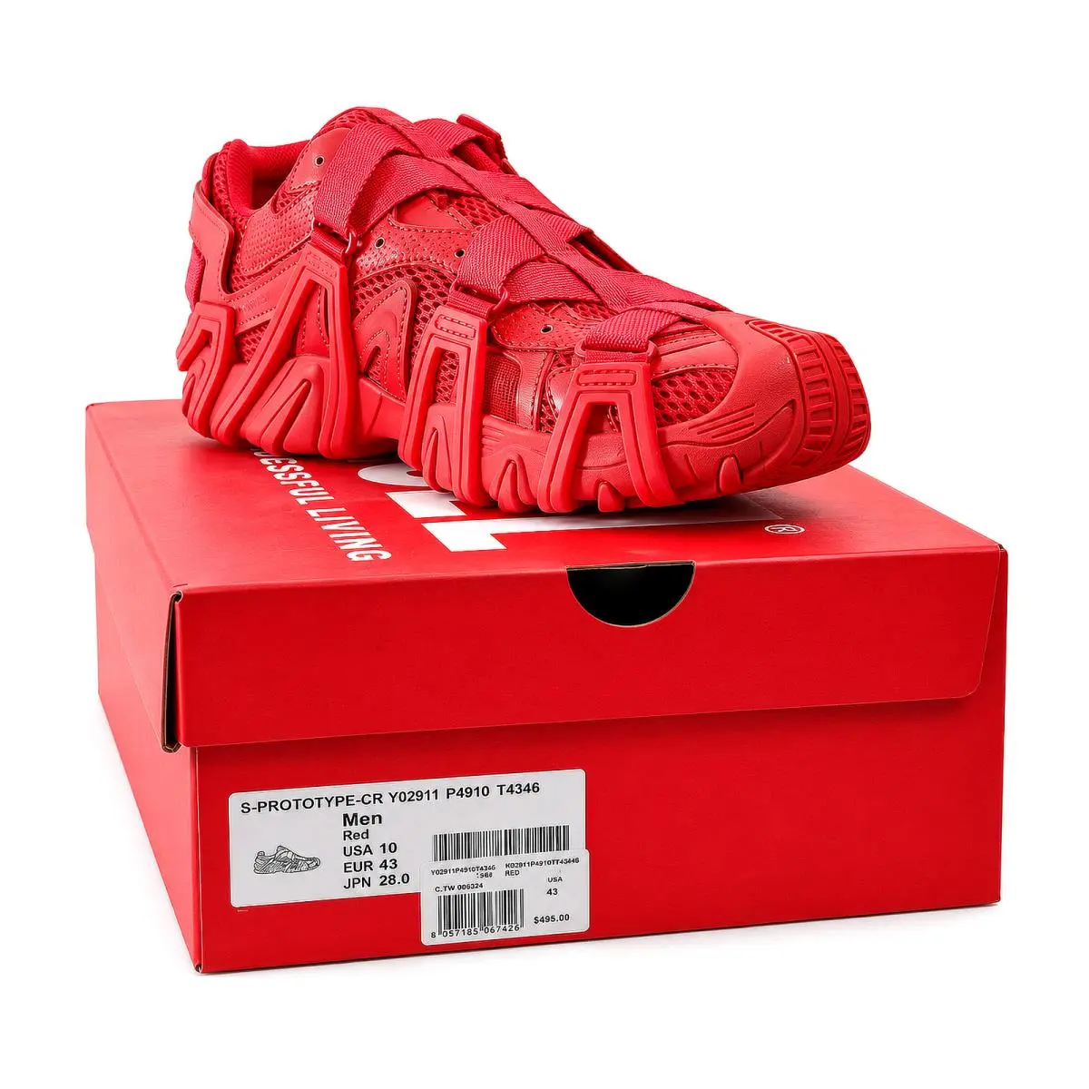 Diesel shoes - S-Prototype-CR - Y02911-P4910-T4346 - Red 8