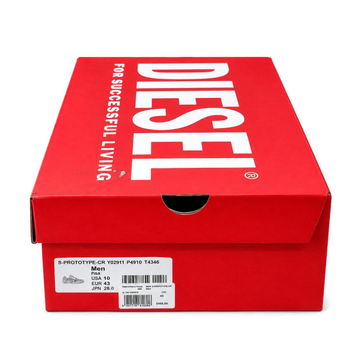 Diesel shoes - S-Prototype-CR - Y02911-P4910-T4346 - Red 10