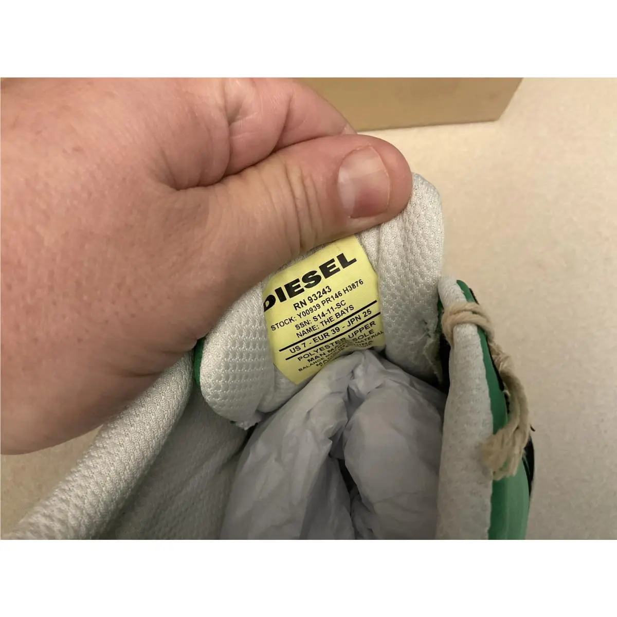 Diesel shoes - Diesel “The Bays” - Green/Black/Red 1