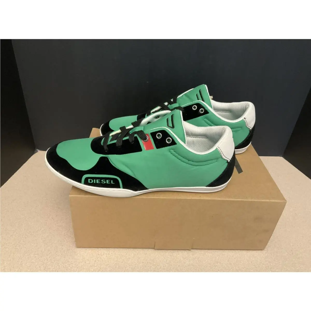 Diesel shoes - Diesel “The Bays” - Green/Black/Red 2